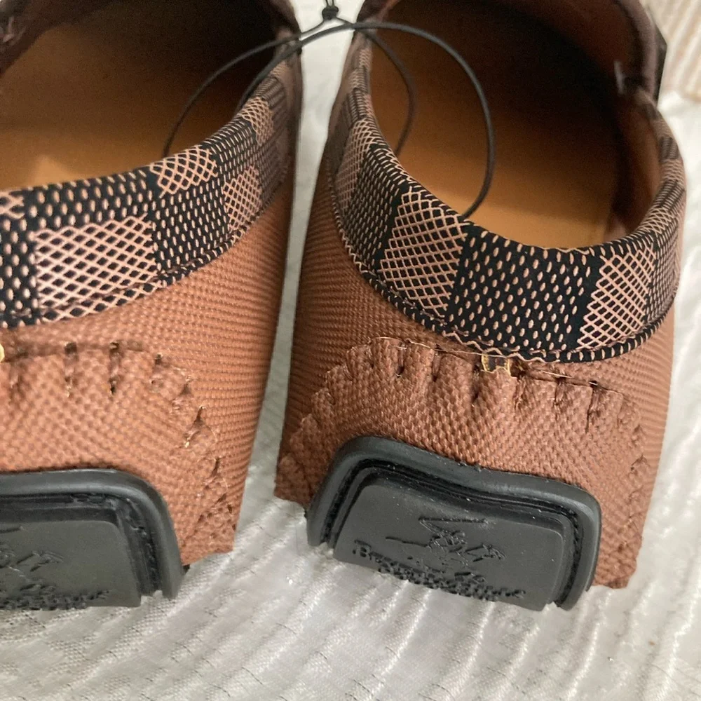 Beverly Hills Polo Club Men’s Loafers Brown Size 9 NWT
